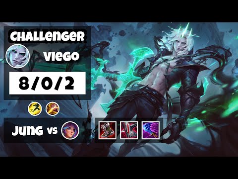 Viego vs Lillia EU Challenger JUNGLE (8/0/2) - v11.11