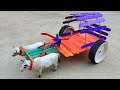 बैलगाड़ी घर पर कैसे बनाएं How To Make Bullock Cart Bamboo 