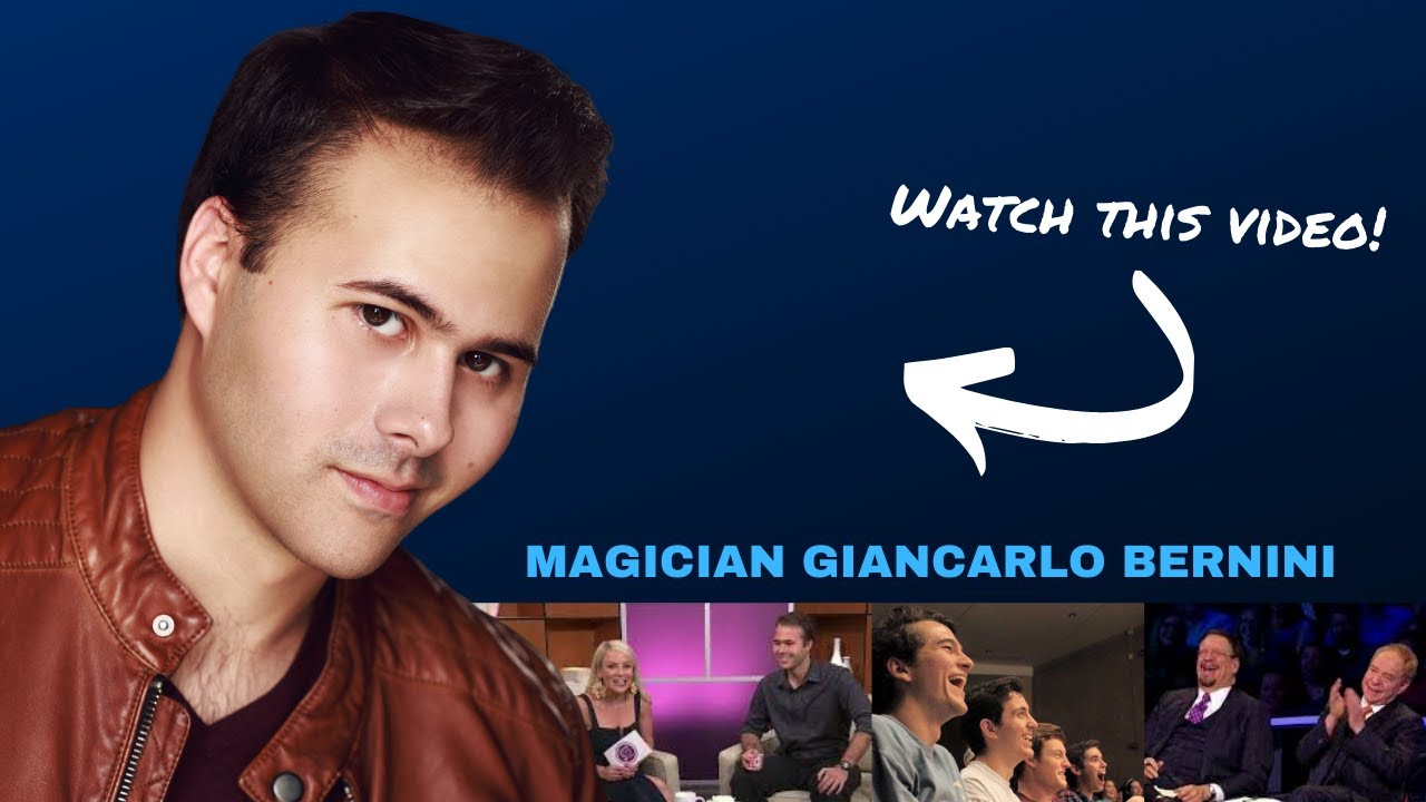 Promotional video thumbnail 1 for Magic of Giancarlo Bernini