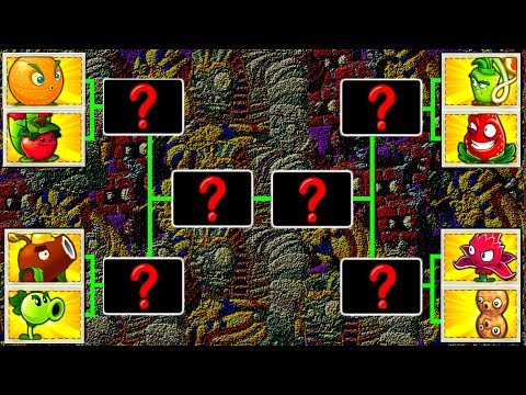 Mod Tournament - Every Plant Max Level - Pvz 2 Gameplay