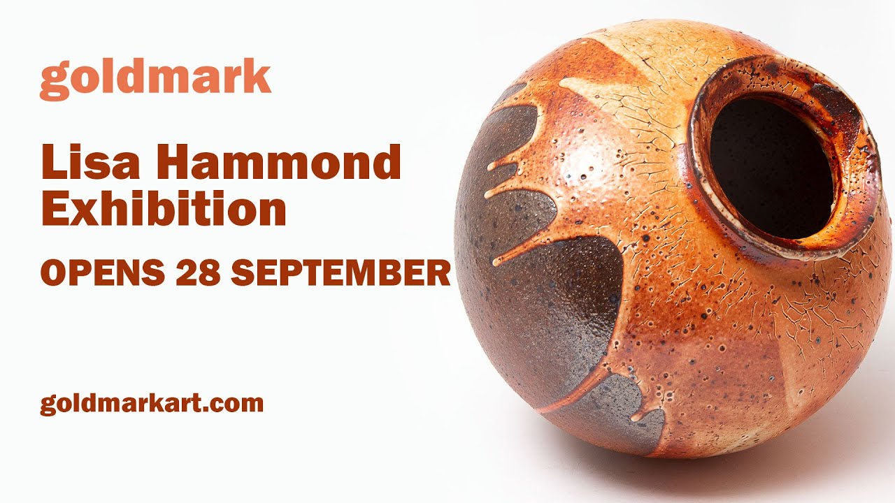 Lisa Hammond 2019 Ceramics Exhibition Invitation | GOLDMARK