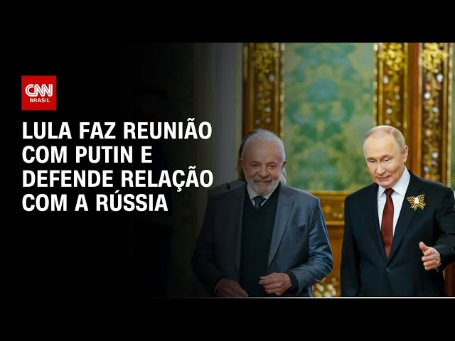 Lula defende ida à Rússia e reunião com Putin | AGORA CNN