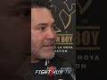 DE LA HOYA SLAMS CANELO FOR JOHN RYDER FIGHT!