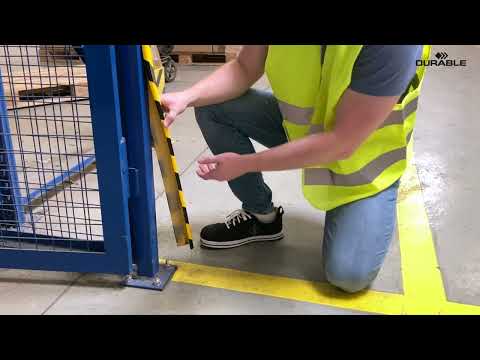 Hörnskydd Durable Gul/Svart C35 - Youtube manufacturer video 2