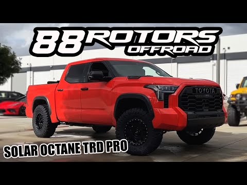 SOLAR OCTANE 2023 TOYOTA TUNDRA TRD PRO WESTCOTT LIFT & TRD OFFROAD ON KING SUSPENSION