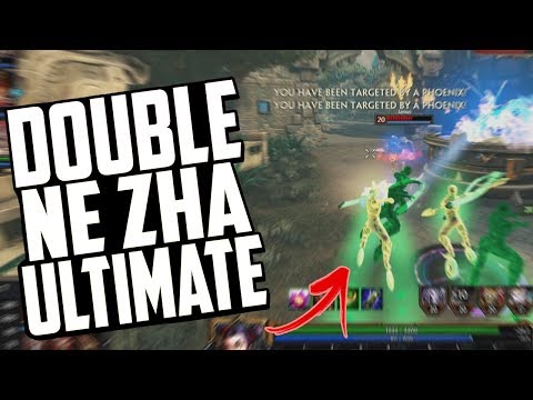 Smite: DOUBLE NE ZHA ULT! - THIS WOULD DELETE ANYONE!