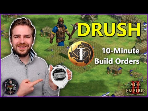 Learn Drush | 10 Minute AoE2 Build Orders
