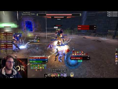 Vashai and Skinrai, Maw of Lorkhaj with Stamina Sorcerer - Dragon Bones DLC