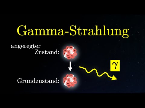 Gamma-Zerfall einfach erklärt! - Gamma Strahlung, Radioaktivität (Physik)