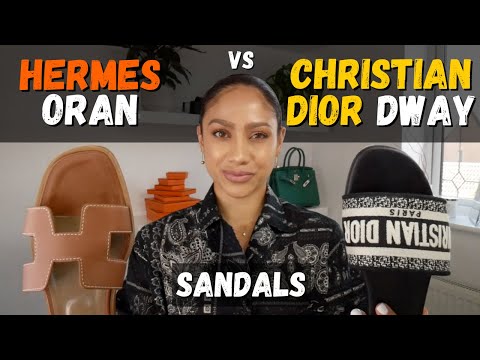 Hermes Oran Sandals VS Christian Dior Dway Slides *WATCH BEFORE YOU BUY* | Tiana Peri
