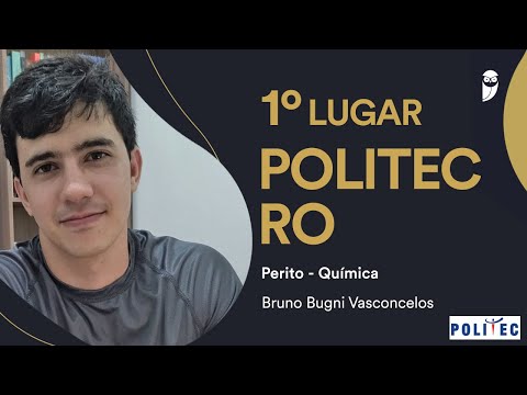 POLITEC RO: Bruno Bugni Vasconcelos - Aprovado para Perito - Química