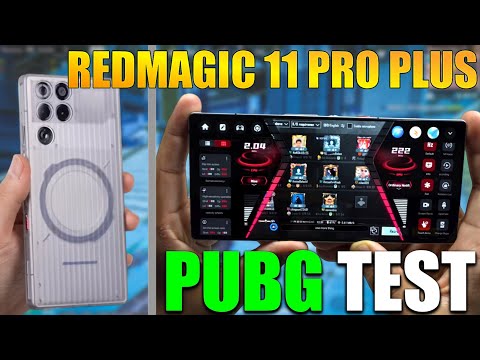 REDMAGIC 11 PRO PLUS PUBG 144 FPS Gaming Test  | Sd 8 ELITE GEN 5 Processor 🥶☠️