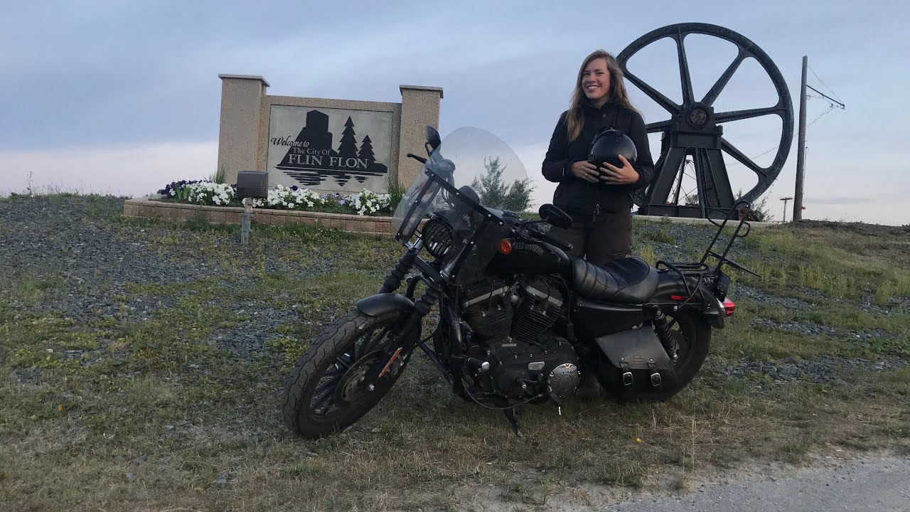 Flin Flon Manitoba by Motorcycle