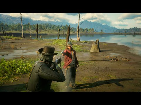 Red Dead 2 - Funny moments - brutal kills - best shoot -RDR2