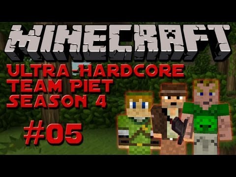 Let's Play Minecraft Ultra Hardcore S4E05 [Team Piet/Full-HD] - Gießmeister