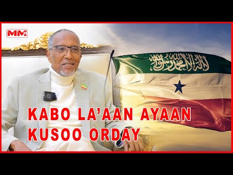 "Markaan maqlay Ictiraafkii Kabo la'aan ayaan ku soo orday"Madaxweyne Hore Muuse Biixi