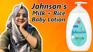 Johnson’s Baby Milk Rice Body Lotion | Best Baby Milk Rice Lotion For Skincare