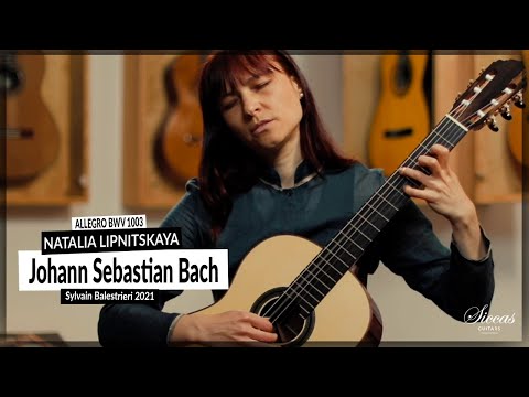 Natalia Lipnitskaya plays Allegro from BWV 1003 by J.S. Bach on a 2021 Sylvain Balestrieri