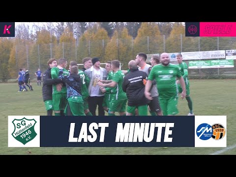 Last-Minute-Spektakel im Spitzenspiel | SG Hüttenfeld - SV/BSC Mörlenbach (Kreisliga B Bergstraße)