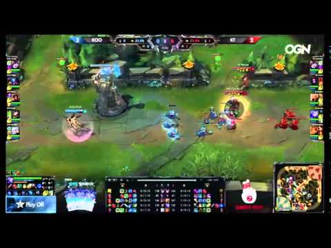 Koo Tigers vs KT Rolster - LCK Summer Playoffs - Round 5 - 21/08/2015