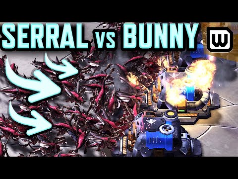 Serral vs Bunny - Mass Zergling Rushes | StarCraft 2