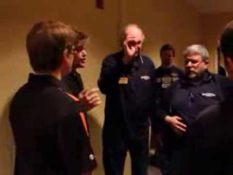 Tag time during GNU's 10th Collegiate Men's Choral Festival