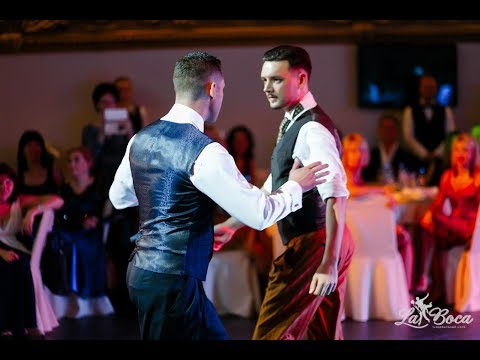 Милонга Денис Басюк и Антон Попиченко. Old Hollywood party