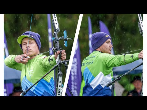 Den Habjan Malavasic v Ziga Ravnikar recurve men gold | 2023 Veronica's Cup