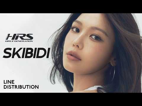Girls' Generation-HRS &mdash; Skibidi | Line Distribution