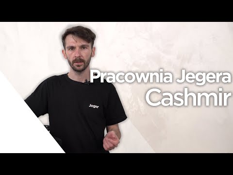 💡Pracownia Jegera - Efekt subtelnej miękkosći na ścianie, dzięki Jeger Cashmir - DIY