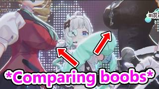 Mint being a freak even on her 3D birthday stream