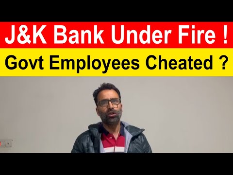 JKECC Exposes Shocking Bank Blunder ! || Navdeep News ||