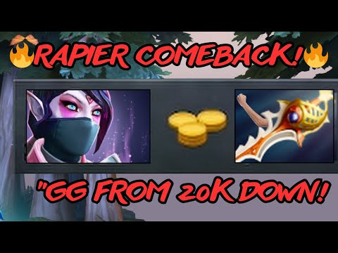 RAPIER COMEBACK! TA RAMPAGE from 20K Gold Behind into GG! 🔥