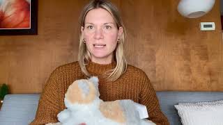 Warmies Weighted Stuffed Animals - Great Soothing Sensory Item for Loved Ones with Alzheimers