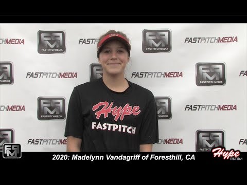 2020 Madelynn Vandagriff Lefty Slapper and Outfield Softball Skills Video - Hype Fastpitch