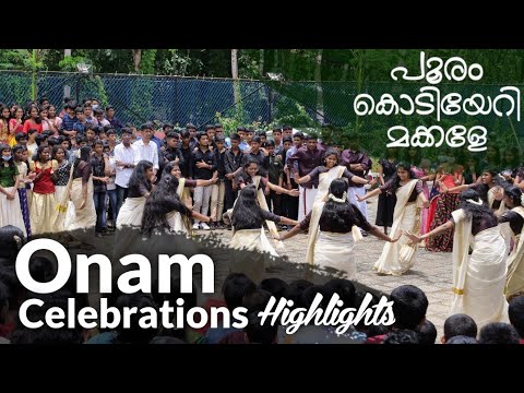 പൂരം '22 | Onam Celebrations Highlights | De Paul HSS, Nazareth Hill