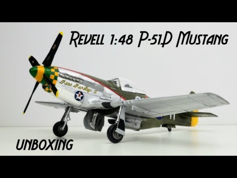 Maqueta Revell Mustang P-51D norteamericano con 1001hobbies (Ref.03944)