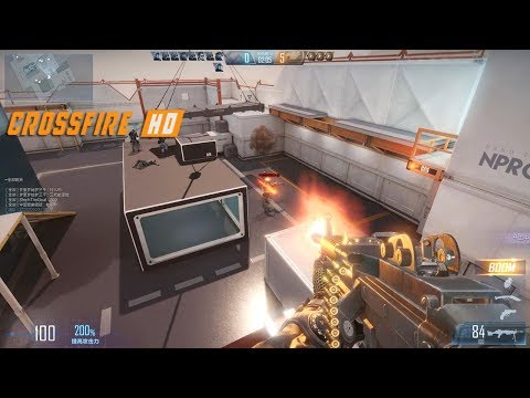 CrossFire HD CFHD - M249 Minimi vs Dark Village Map Hero Mode Gameplay - CBT3 2020