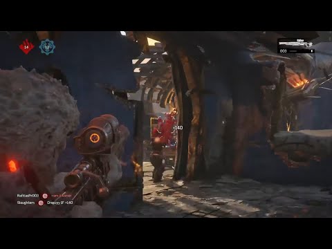 INSANE 26 KILL COMEBACK AGAINST TRYHARDS [GEARS OF WAR 4]