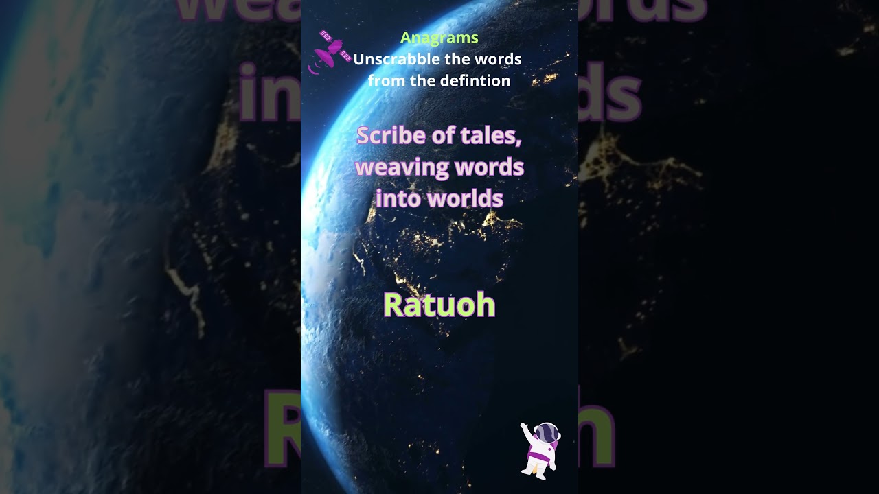 Rearrange, Reveal, Triumph: The Anagram Odyssey