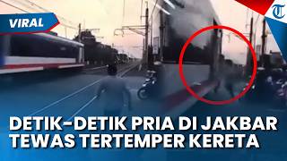 DETIK DETIK PRIA TERPENTAL DIHANTAM Kereta Bandara di Green Garden Jakbar, Warga Sempat Peringatkan