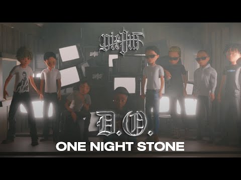 DIEOUT - ONE NIGHT STONE Feat. Z9, BLACKHEART, 1ST (Official Visualizer)