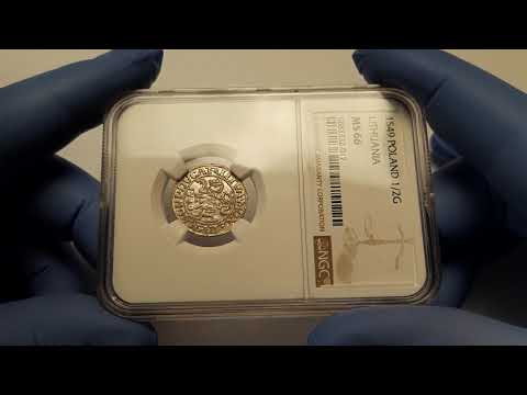 Półgrosz 1549 Wilno