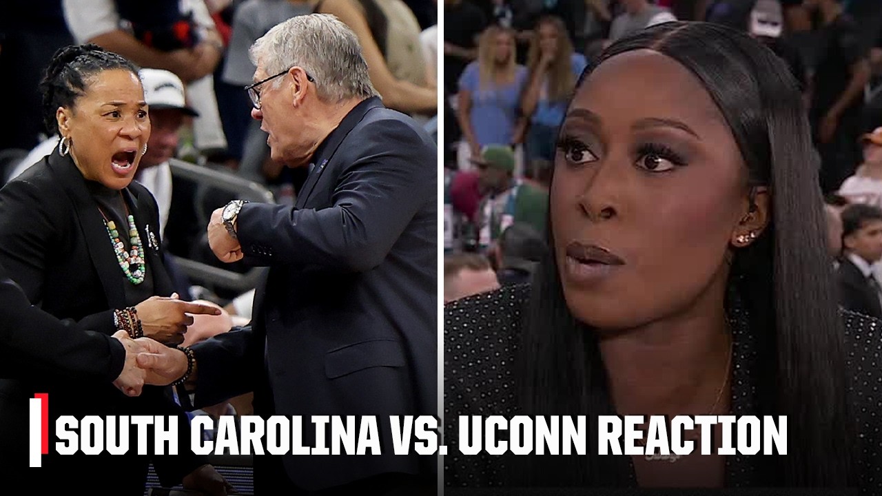 South Carolina vs. UConn Reaction 👀 That was ‘INTENSE’ – Chiney Ogwumike | ESPN CBB