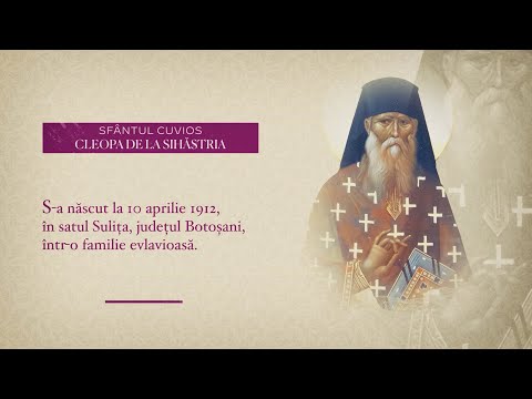 Sfântul Cuvios Cleopa de la Sihăstria – 2 decembrie #Sinaxar