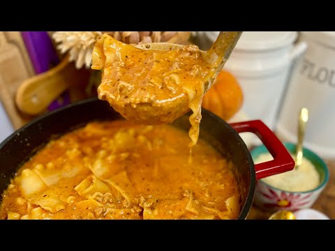 Lasagna Soup- The Lazy Girls Kitchen