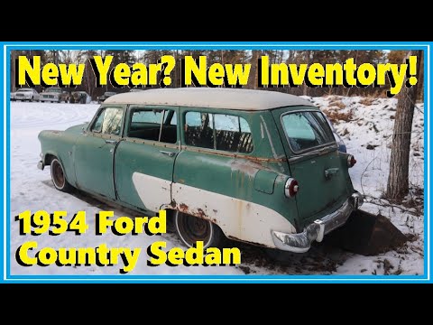 Thumbnail for 1954 Ford Country Sedan... Parts, Project, or Both? Plus: Custom 500 Police Car! by Ford Country Sedan