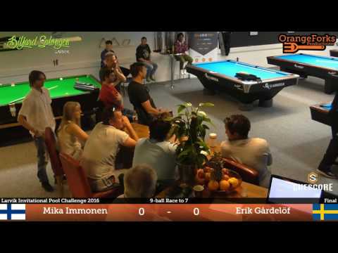 Mika Immonen v Erik Gardelof | Final | Larvik Invitational 2016