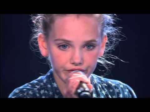 Ayoub vs  Ieke vs  Merel   - Angel - The Voice Kids 2014.