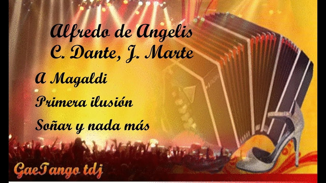 Tanda di vals  Alfredo de Angelis Carlos Dante, Julio Martel 1944 46